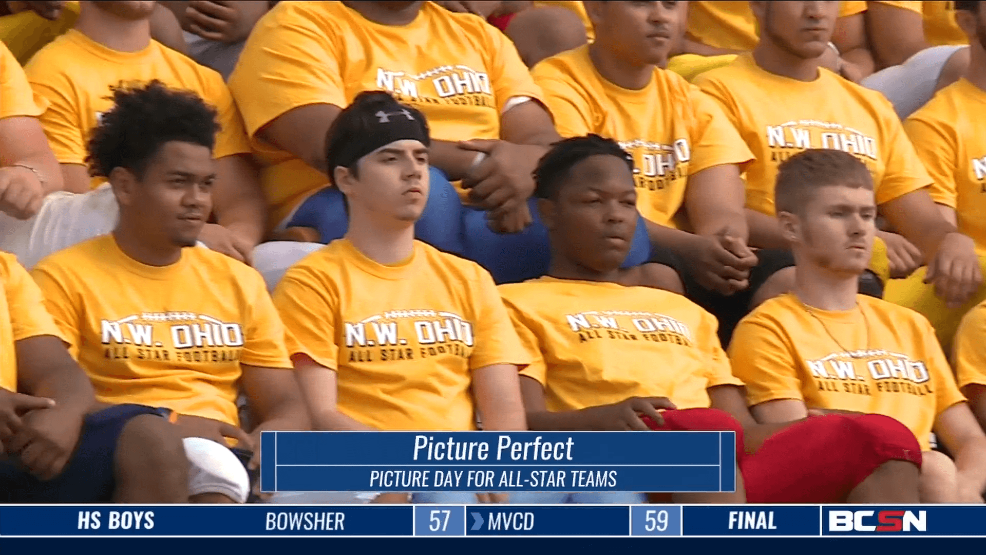 Picture Day at Perrysburg All-Star Football Game