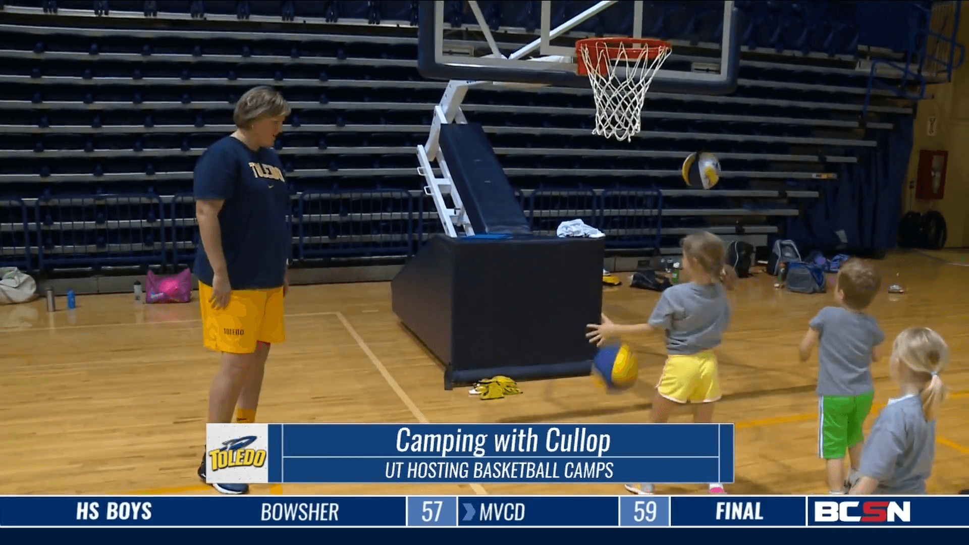 Toledo Rockets Women’s Basketball Camp Teaches the Fundamentals