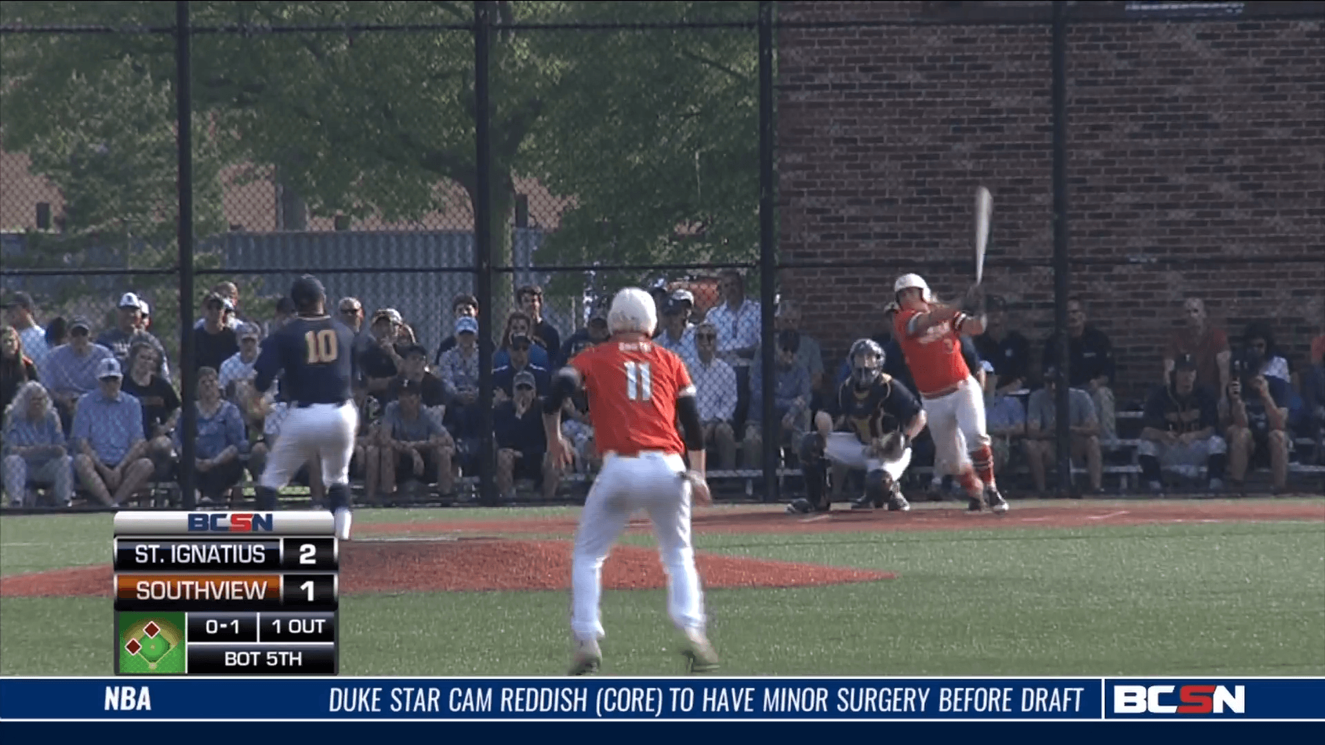 Southview Baseball Season Comes to an End in Regional Title Game