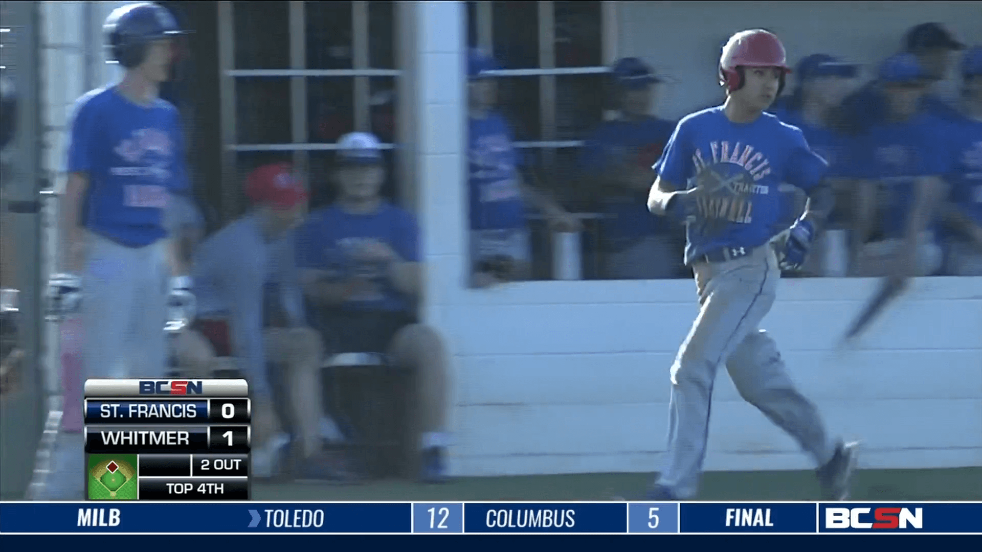 St. Francis Outlasts Whitmer Baseball in Wood Bat Tournament