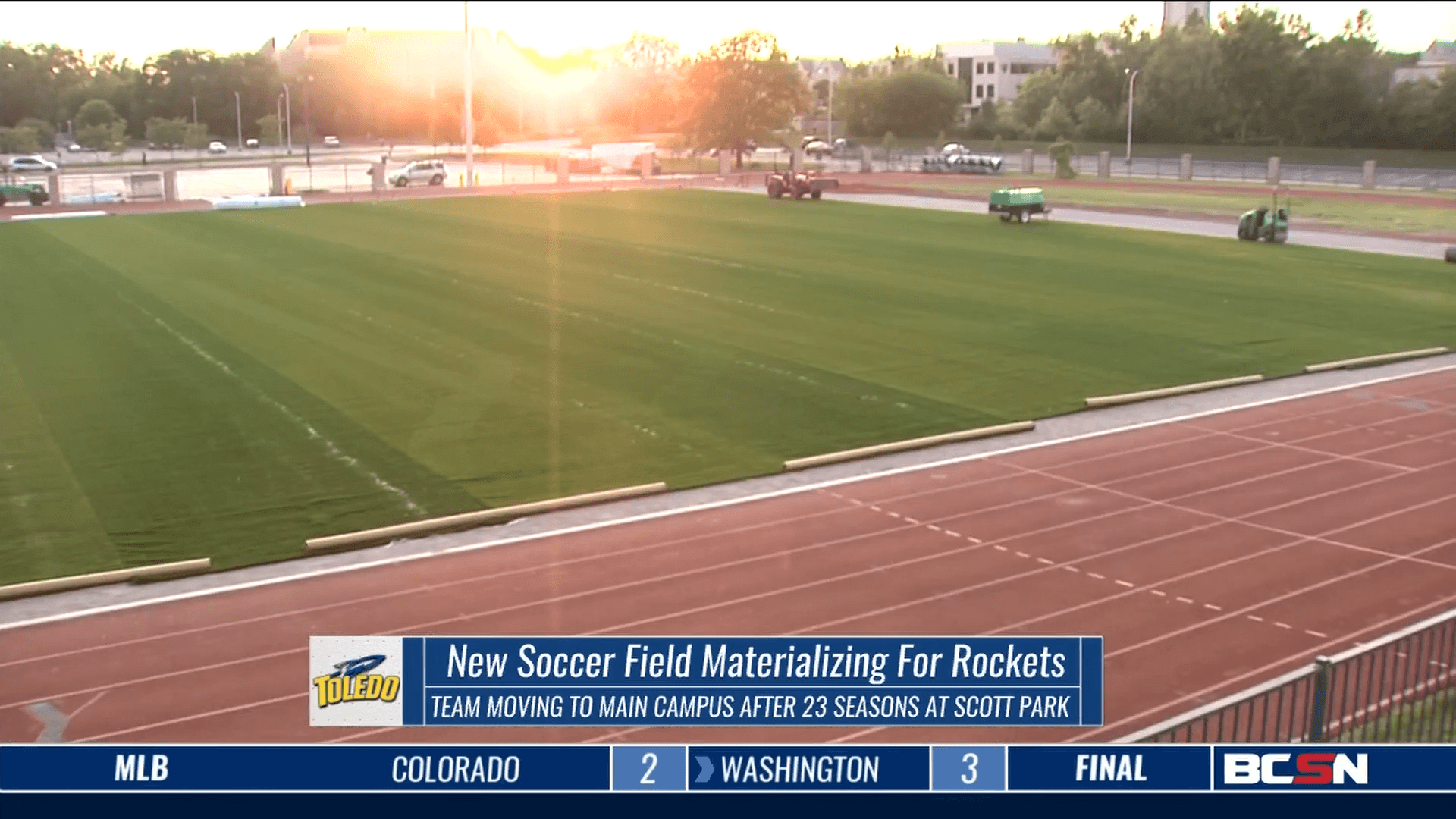 New Soccer Field Materializing for Toledo