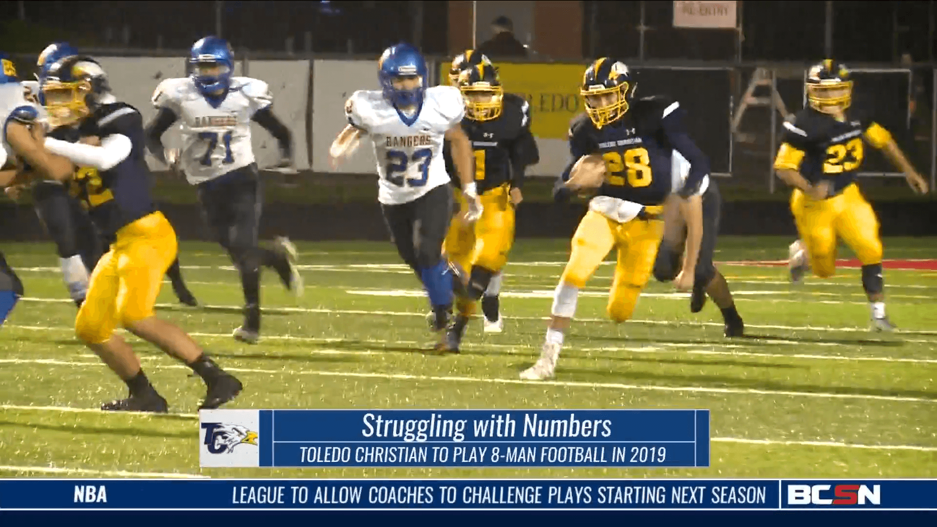 Toledo Christian Dropping Varsity Football