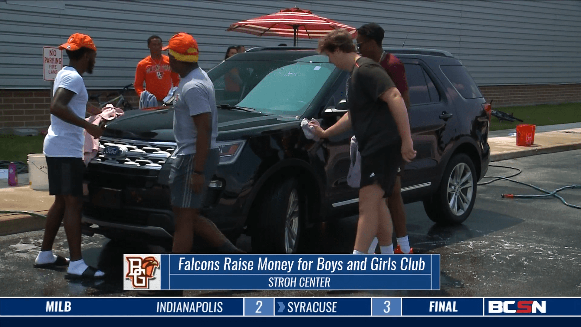 Falcons Raise Money for Boys and Girls Club