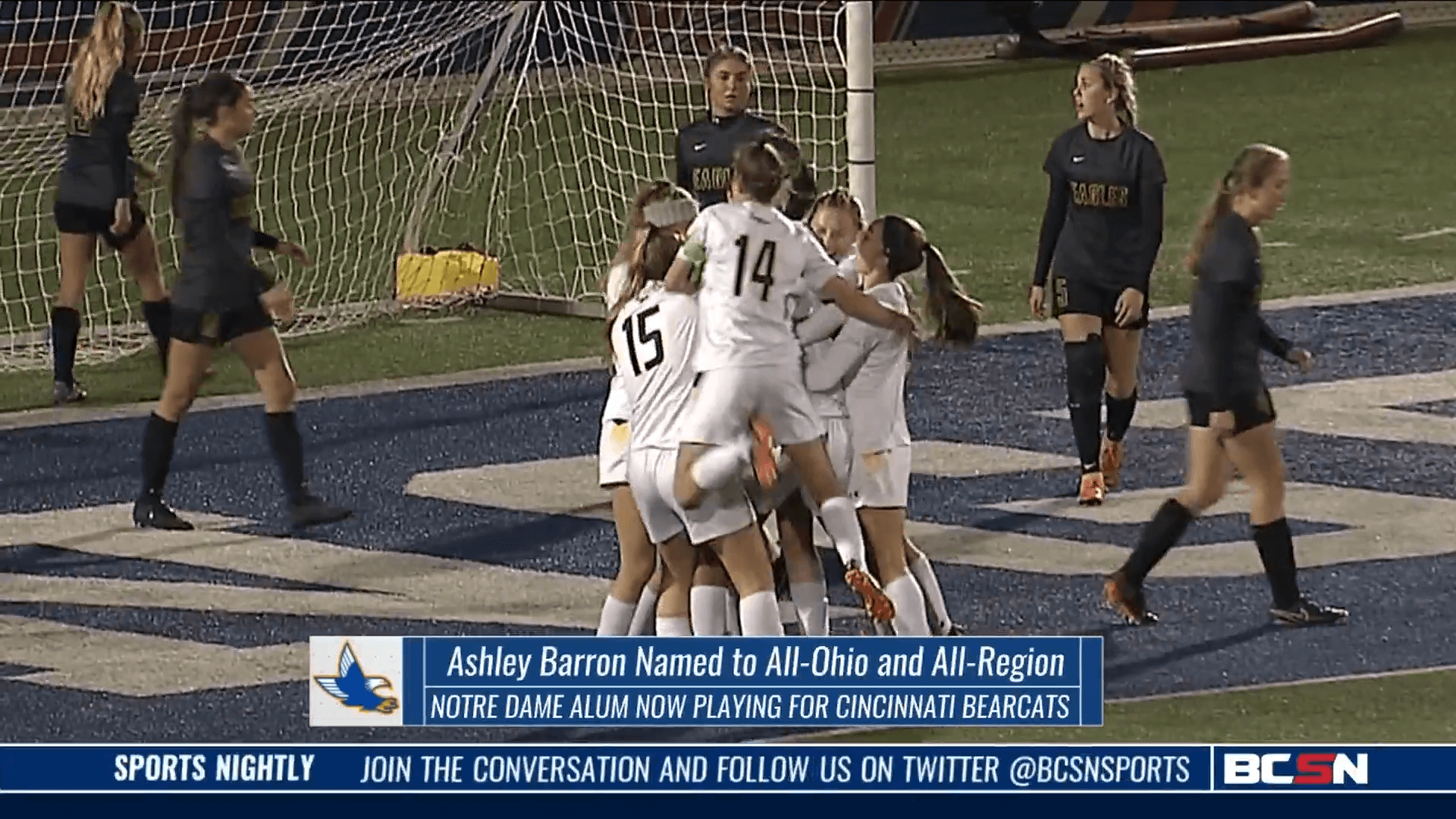 Ashley Barron Named All-Ohio and All-Region