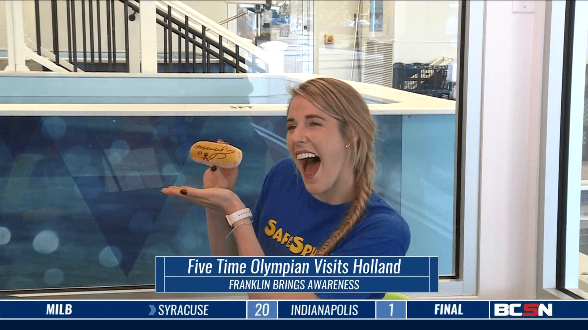 Missy Franklin Visits Northwest Ohio