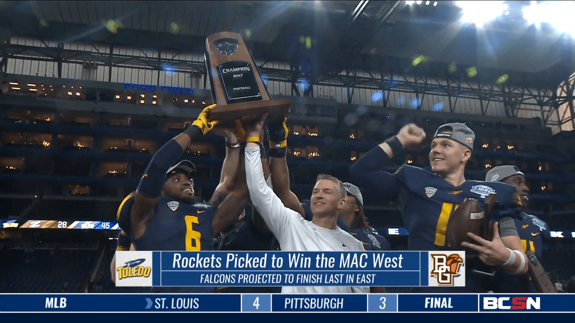 Rockets Picked to Win the MAC West