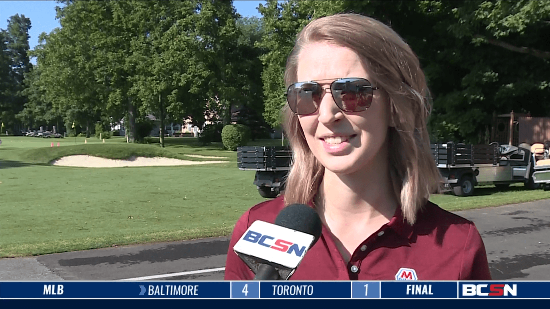 Taylor Gibbs is Youngest Volunteer Coord at Marathon Classic