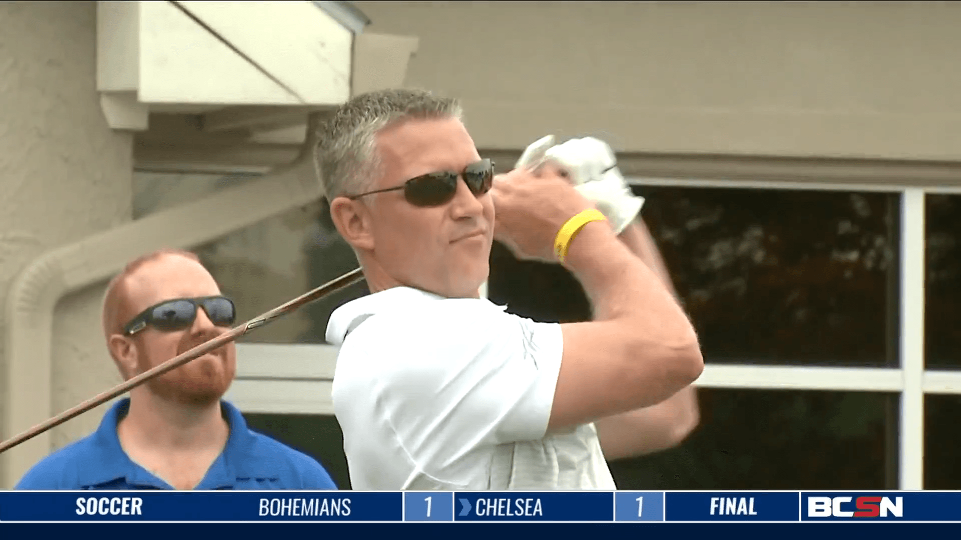 Jason Candle Talks a Little Bit of Football on the Golf Course