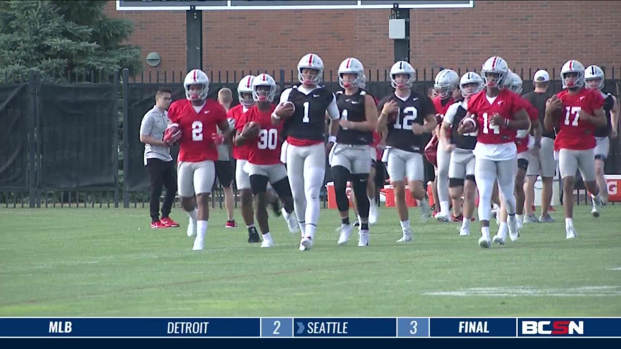 Justin Fields Gets Comfortable at Ohio State