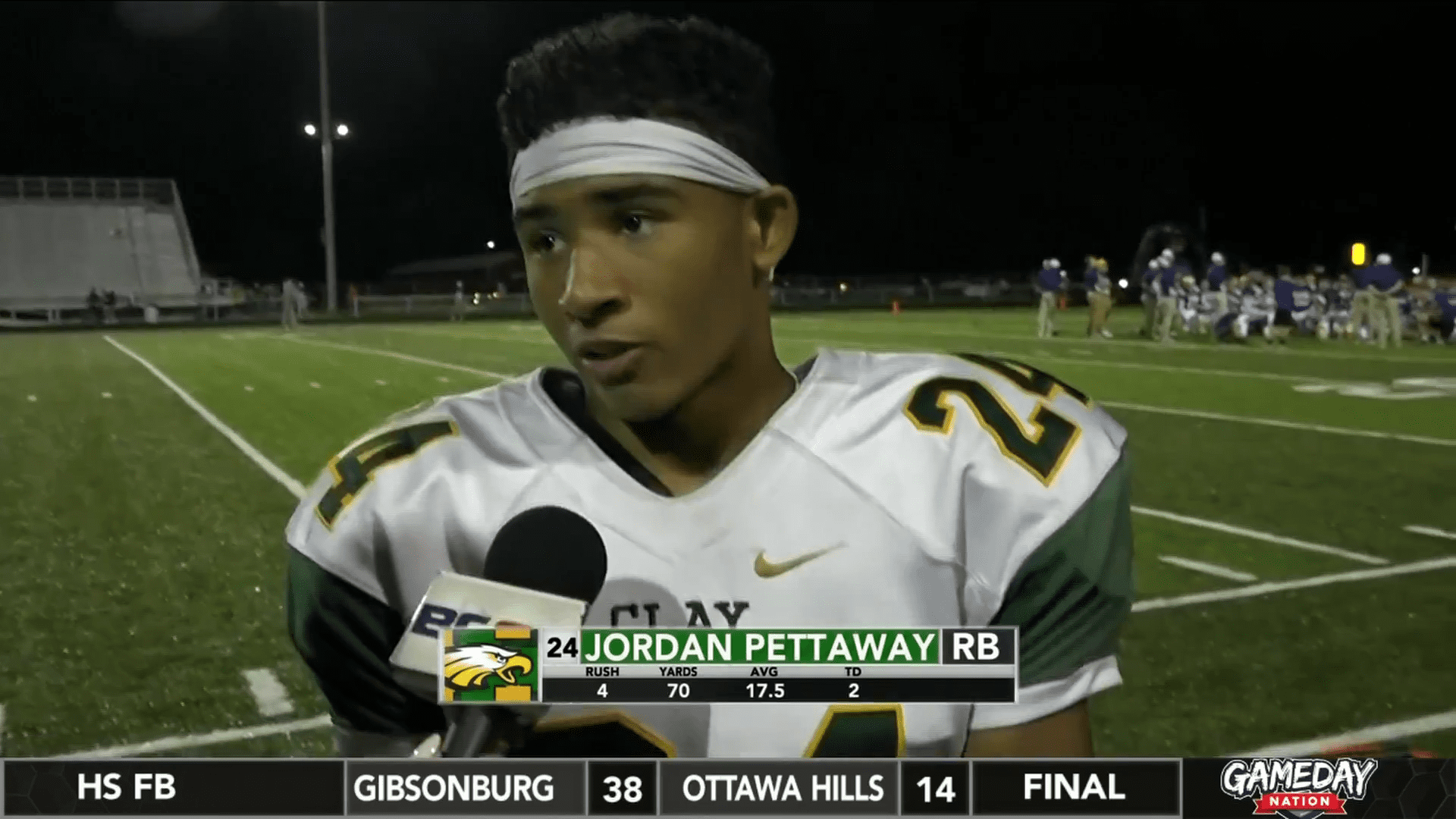 Clay Turns Up the Heat on Maumee on the Road