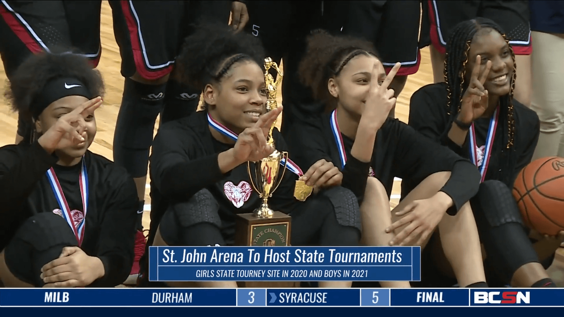 St. John Arena to Host State Tournaments