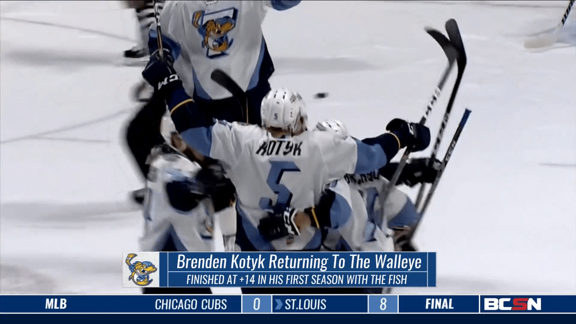 Kotyk Returning to Walleye