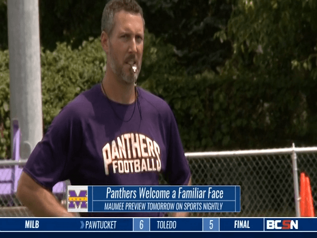 Maumee’s Coutcher Goes from Diamond to Gridiron