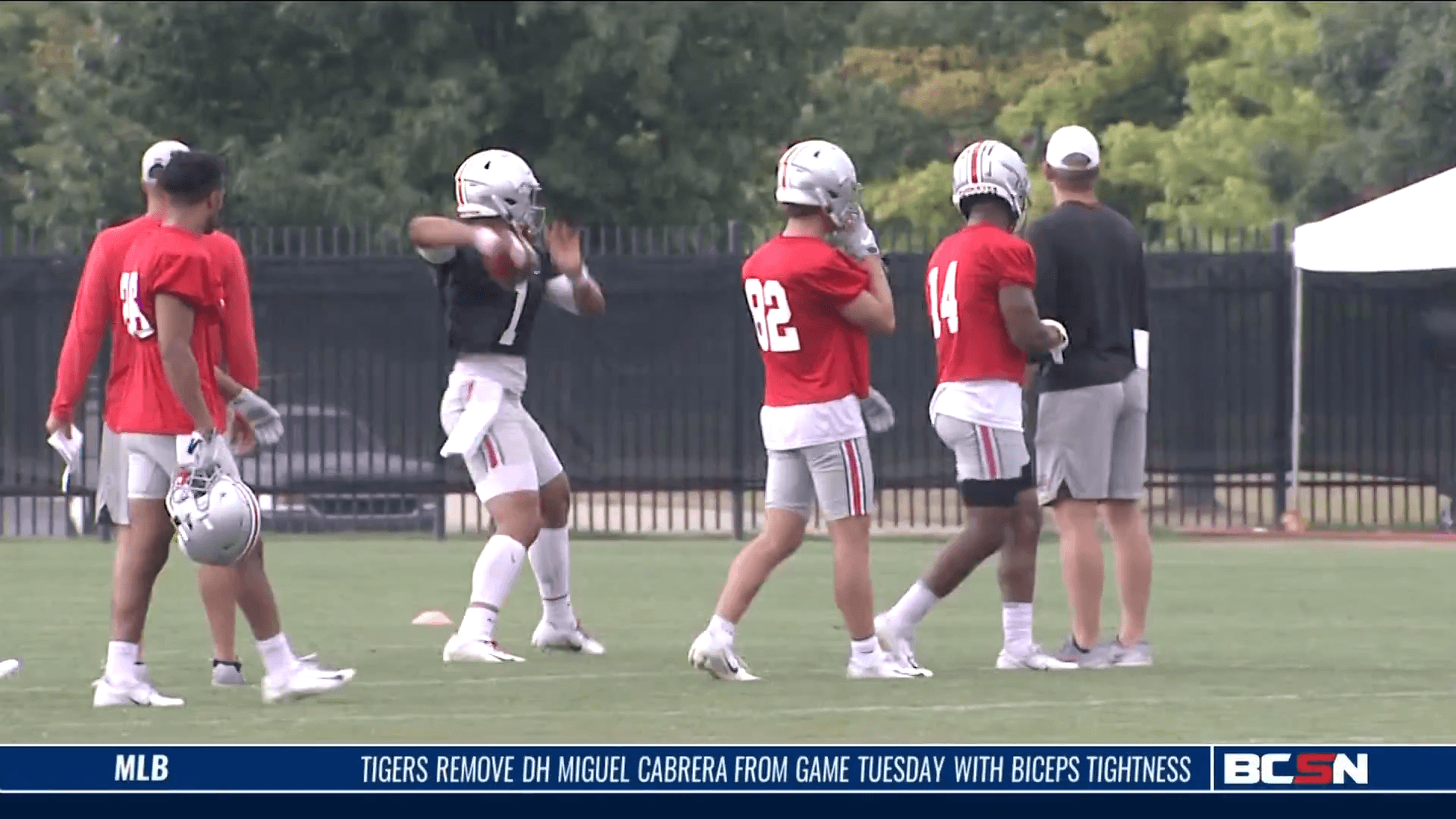 Justin Fields Exciting Ohio State Coaching Staff