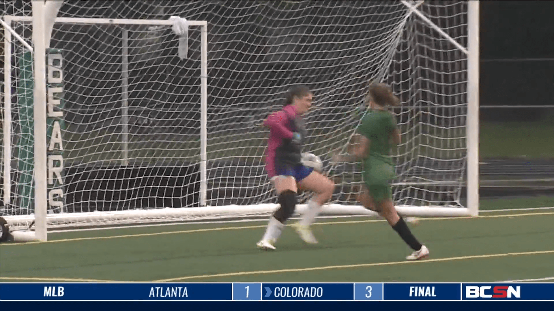 Greeley Hat Trick Lifts Green Bears to Victory