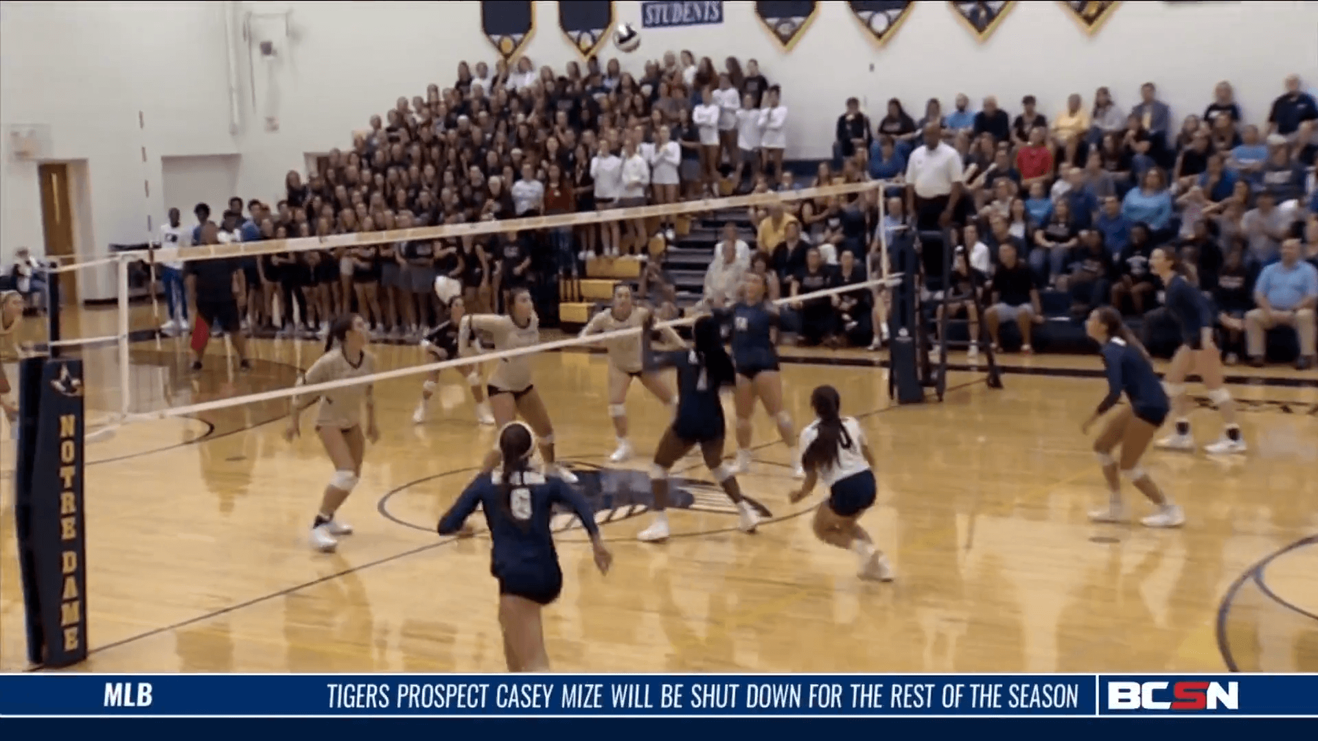 Perrysburg Defeats Notre Dame in 4 Sets