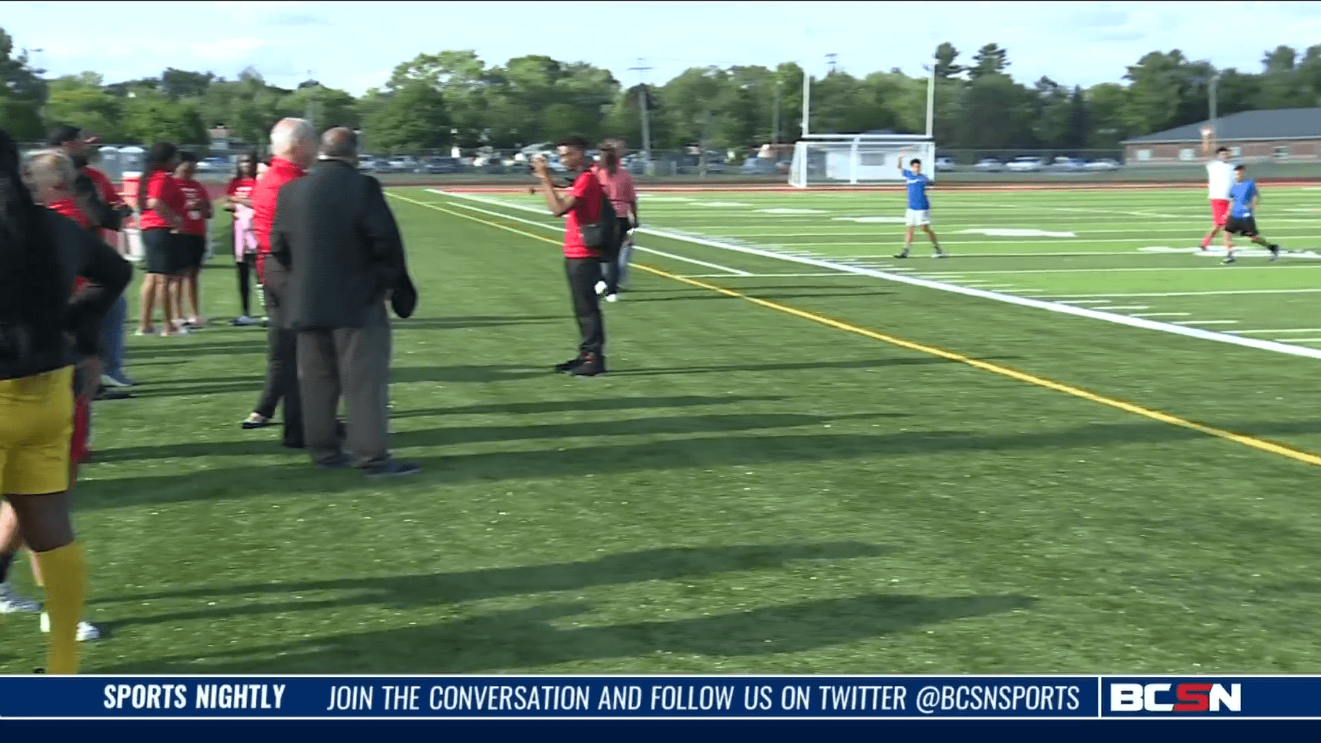 Rogers Unveils New Turf Field