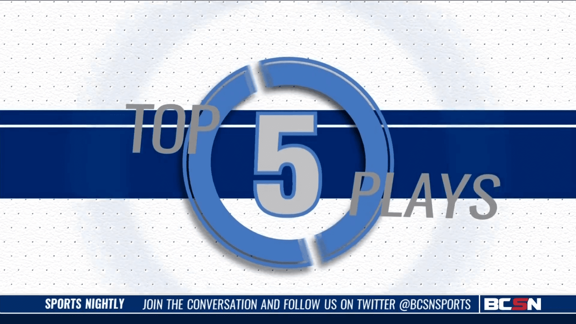 Top 5 Plays of the Week