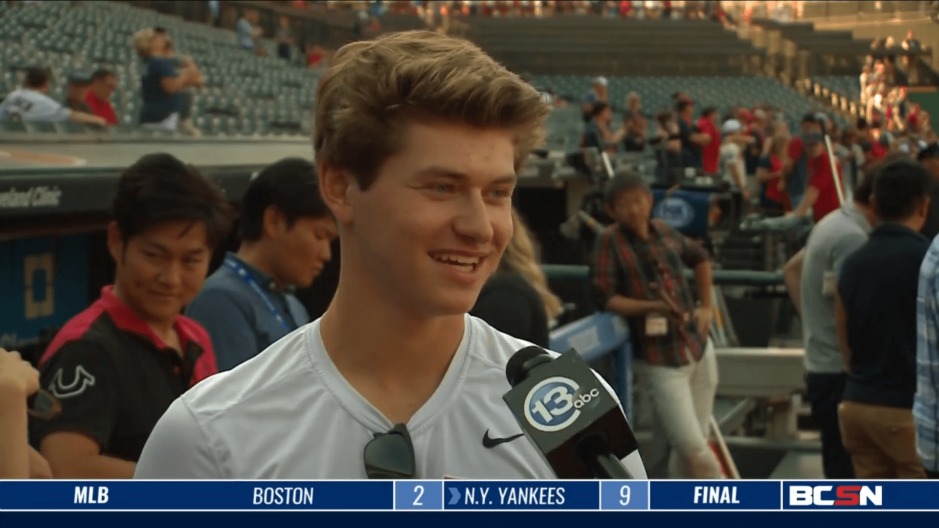 Perrysburg’s Luke Borer Gets VIP Treatment at Indians Game
