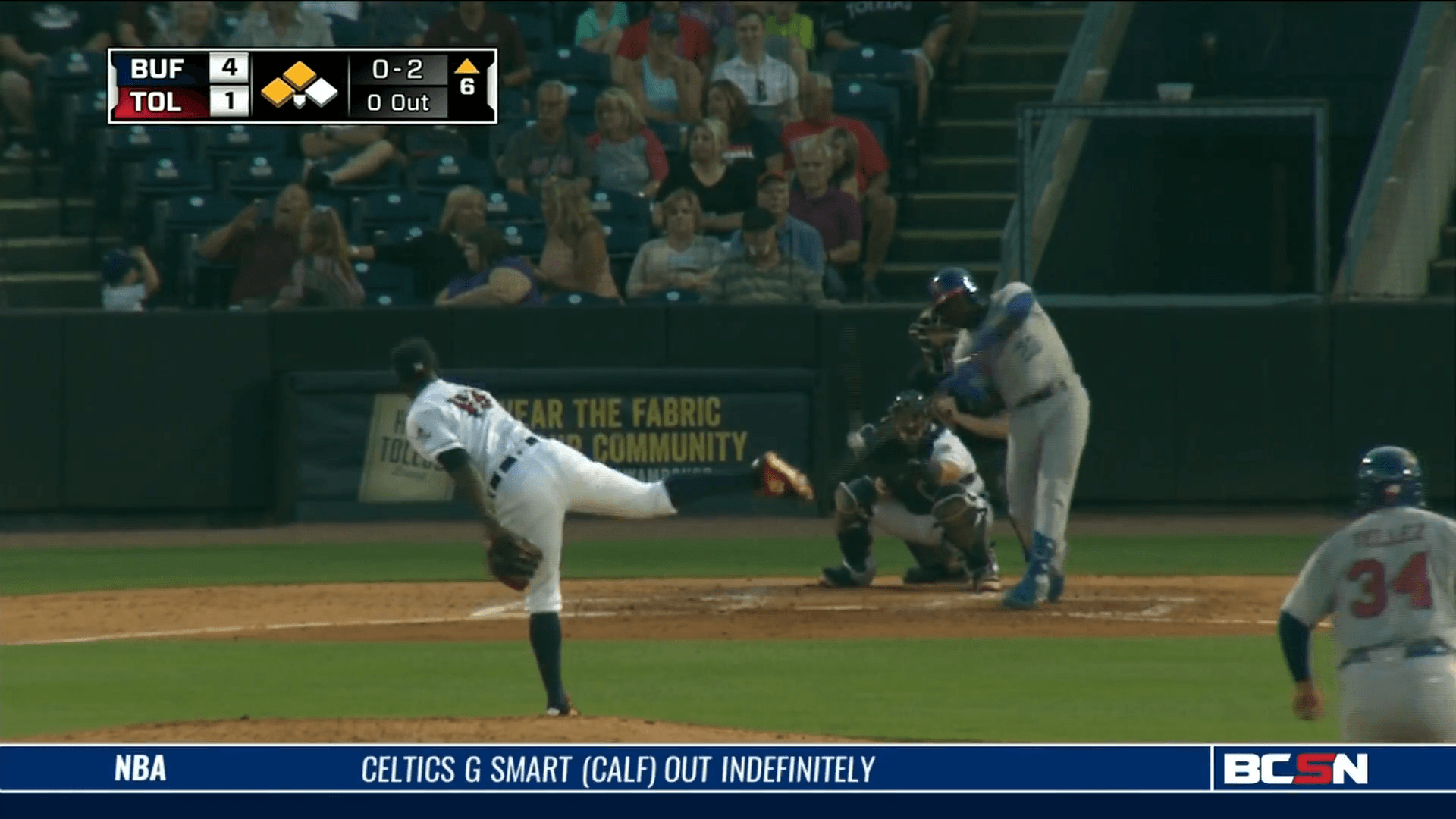 Buffalo Takes Two from Toledo