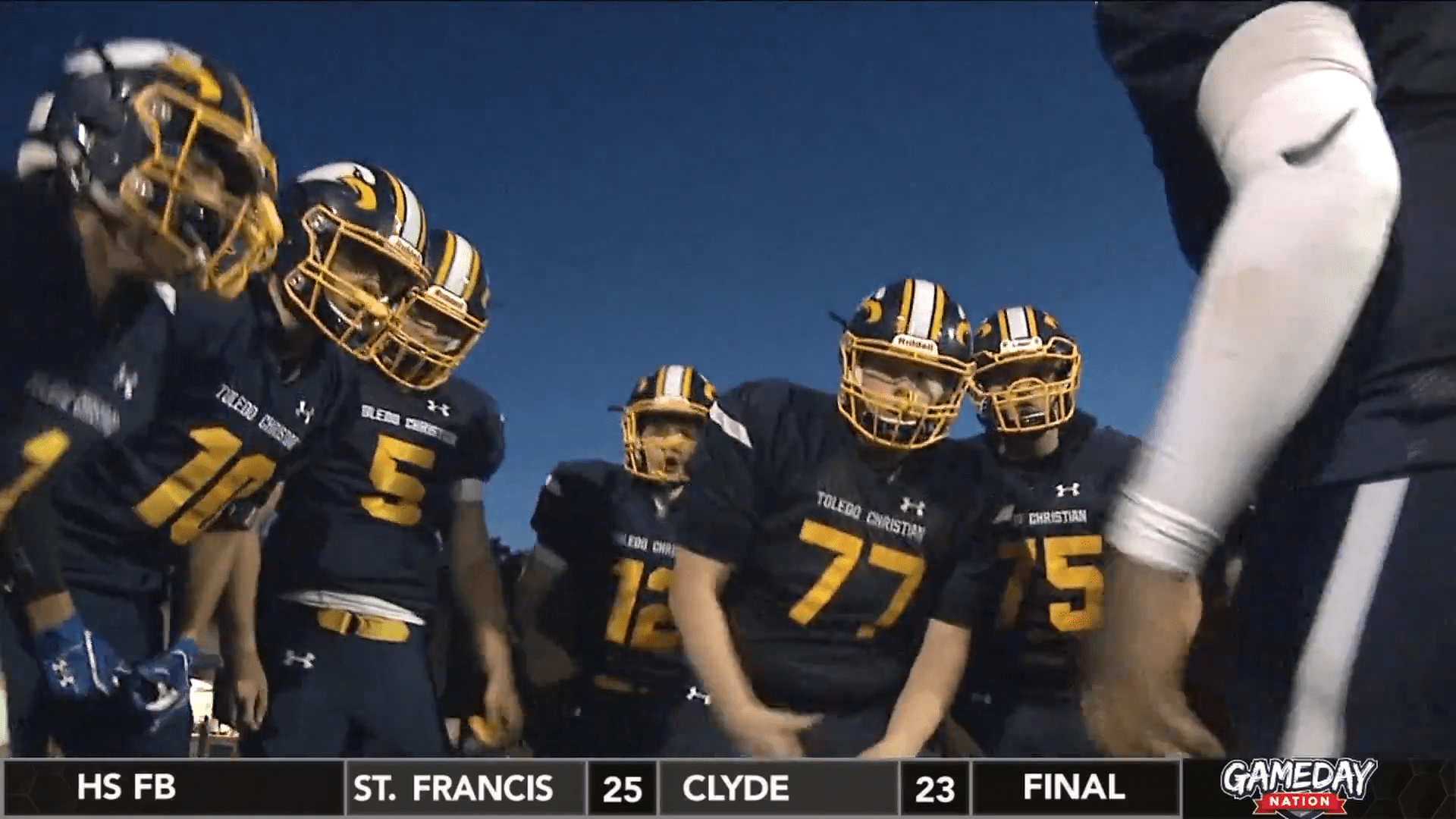 Toledo Christian Gets First Win in 8-Man Football