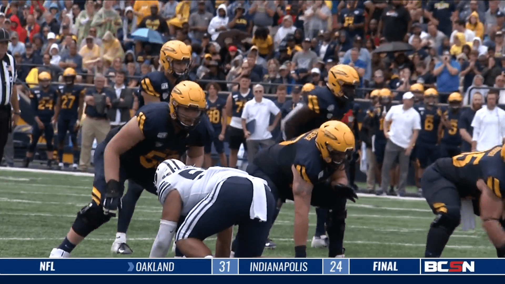Toledo Defeats BYU with One-Two-Punch