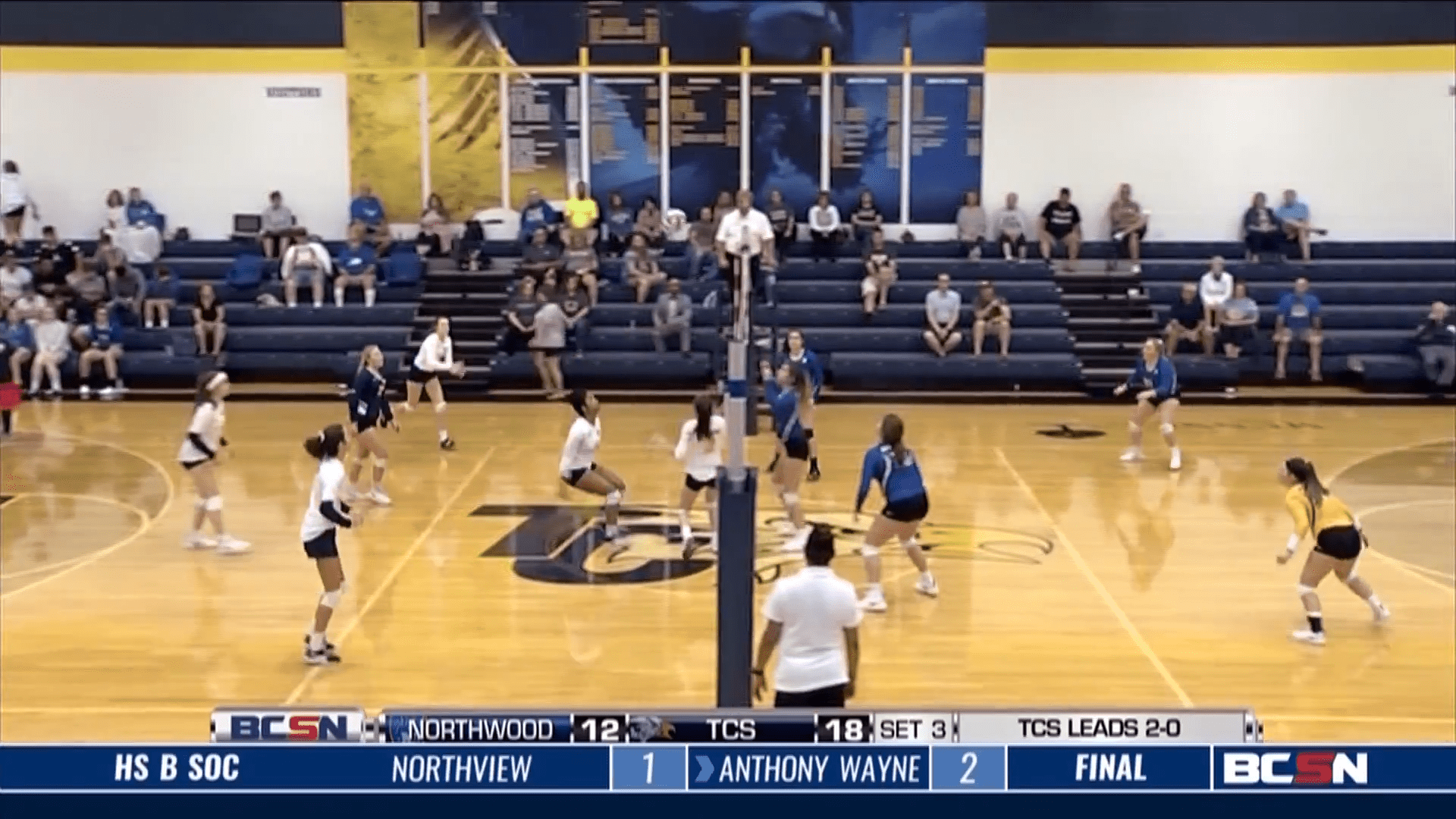 Toledo Christian Volleyball Sweeps Northwood in TAAC Play