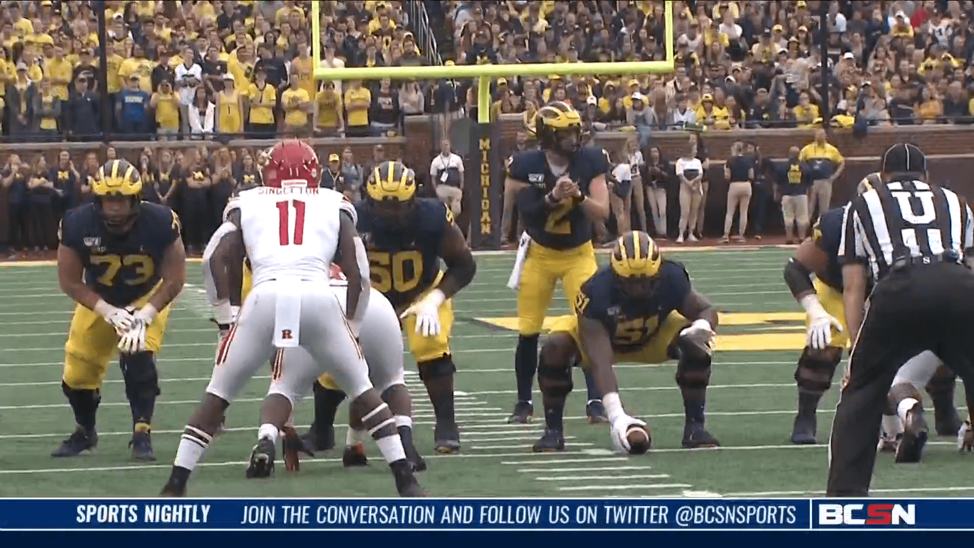 Michigan Shuts Out Rutgers at Home