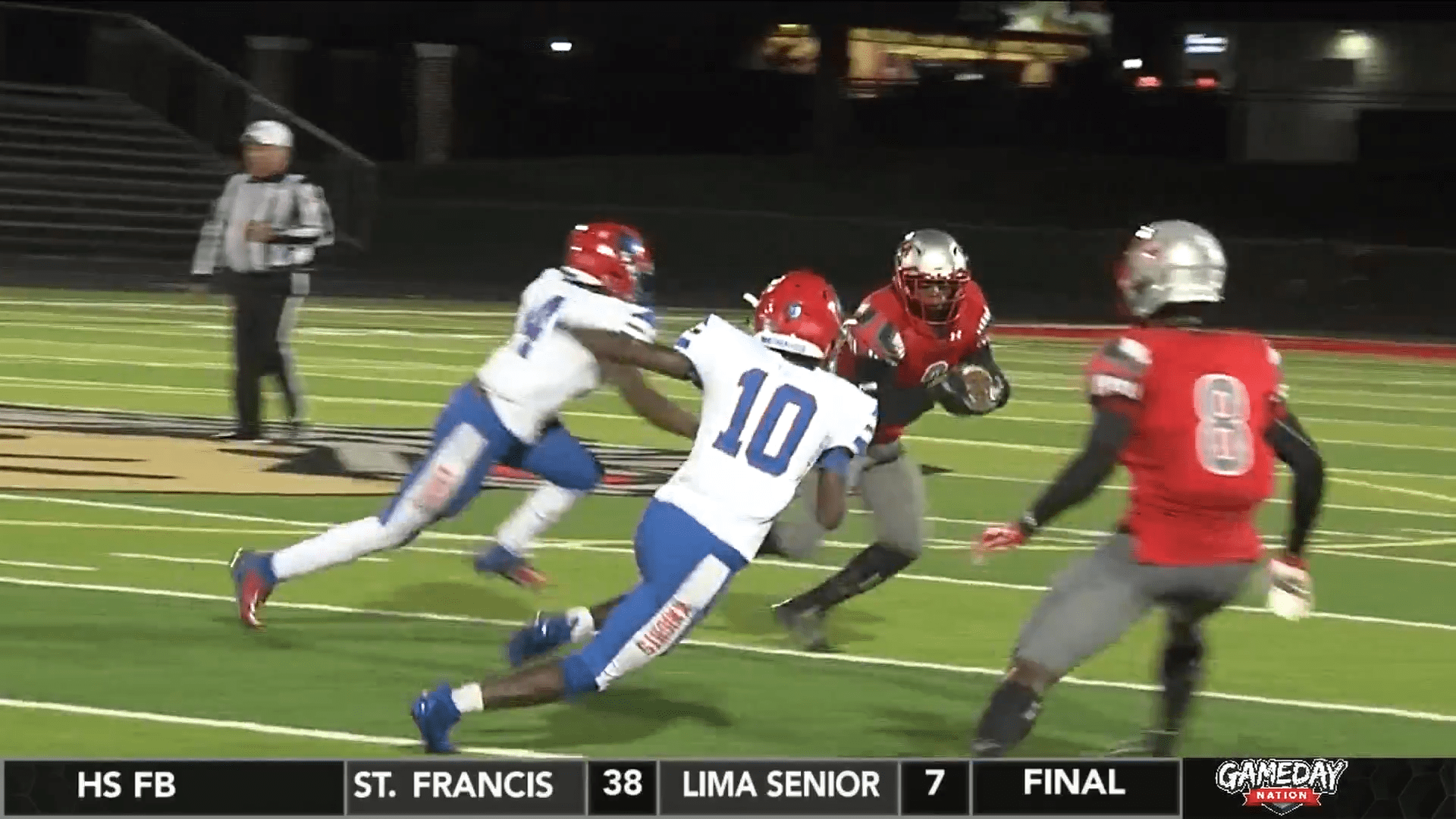 St. Francis Holds Lima Sr. to One Score