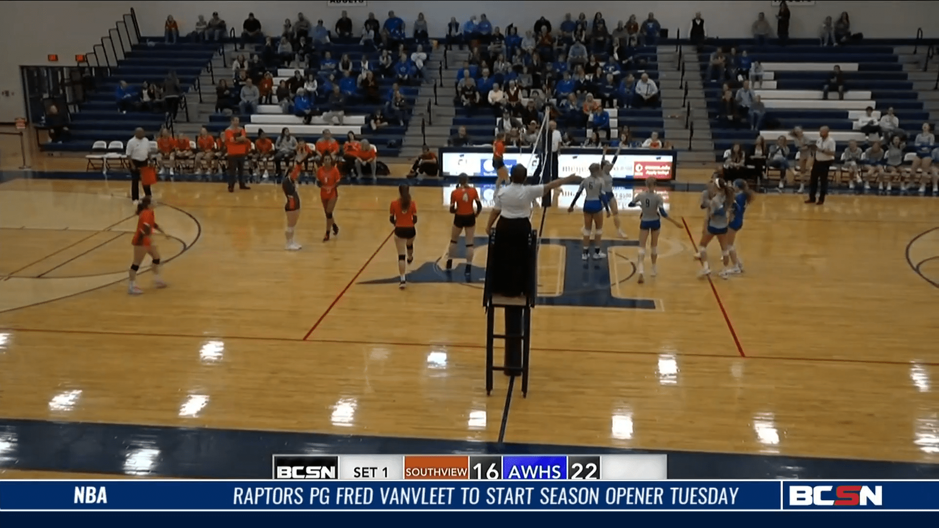 Anthony Wayne Volleyball Wins All-NLL District Semifinal against Southview