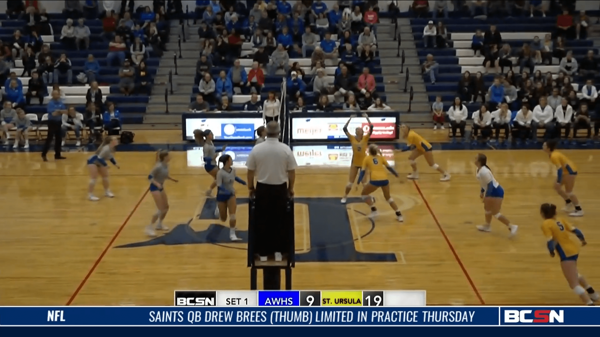 St. Ursula Volleyball Moves on with Win Over Anthony Wayne