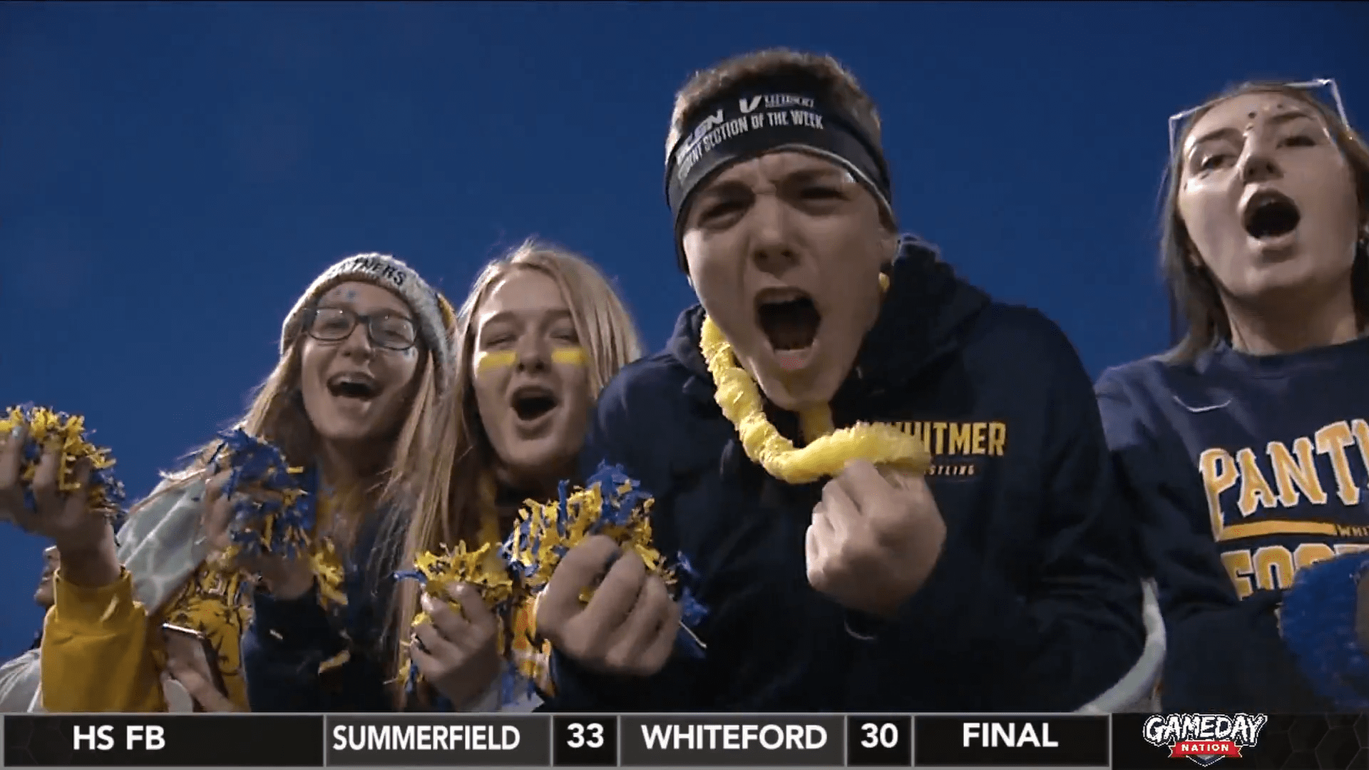 Whitmer Dominates Fremont Ross