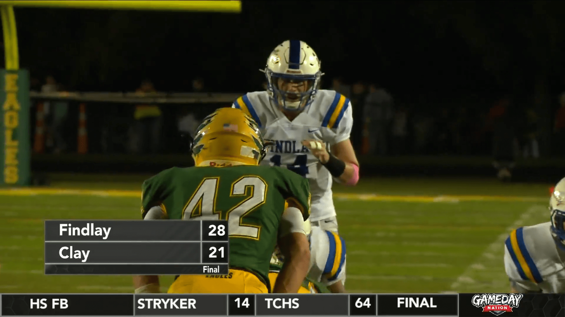 Findlay Sneaks Past Clay in TRAC Matchup