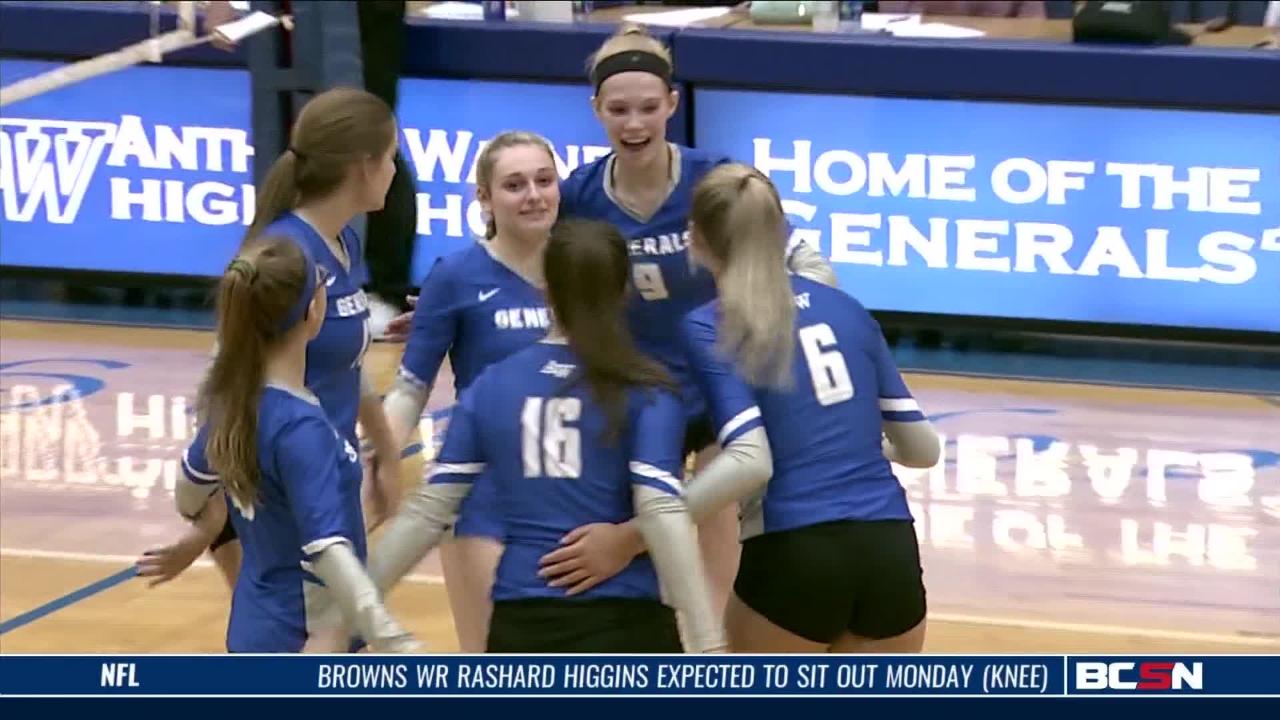 Generals Top Findlay in Straight Sets
