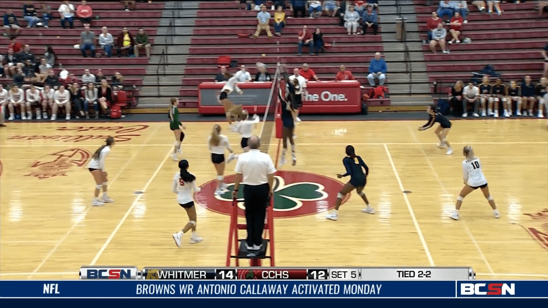 Panthers Earn Thrilling Win over Irish in 5 Sets