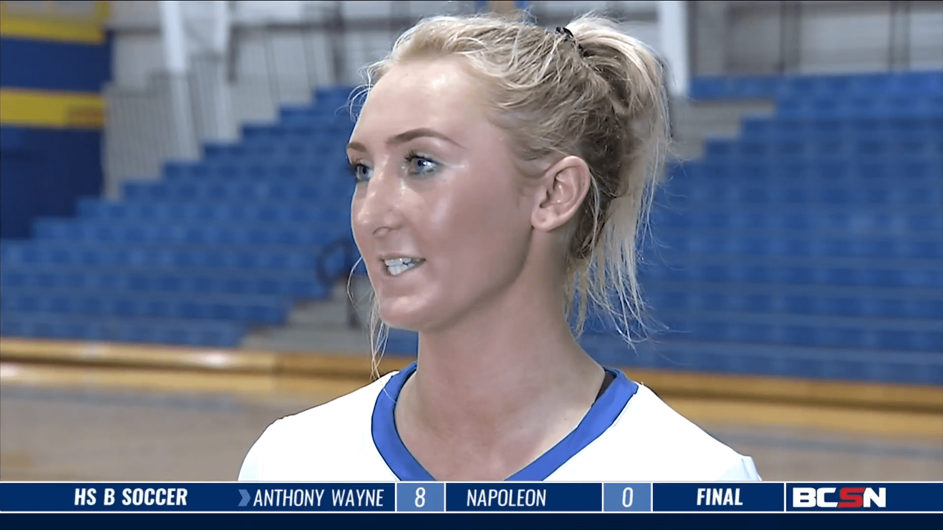 St. Ursula Beats Dublin Coffman in Volleyball