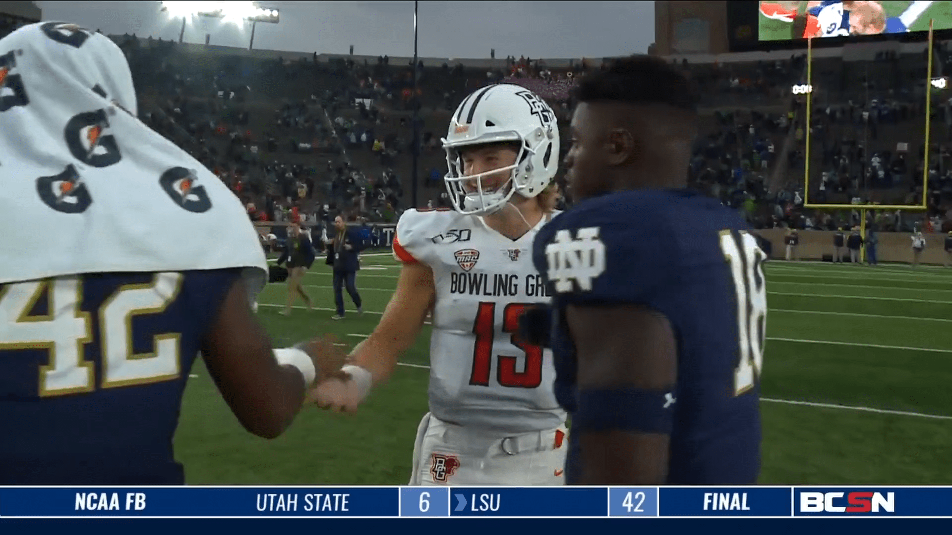 Bowling Green Shutout at Notre Dame