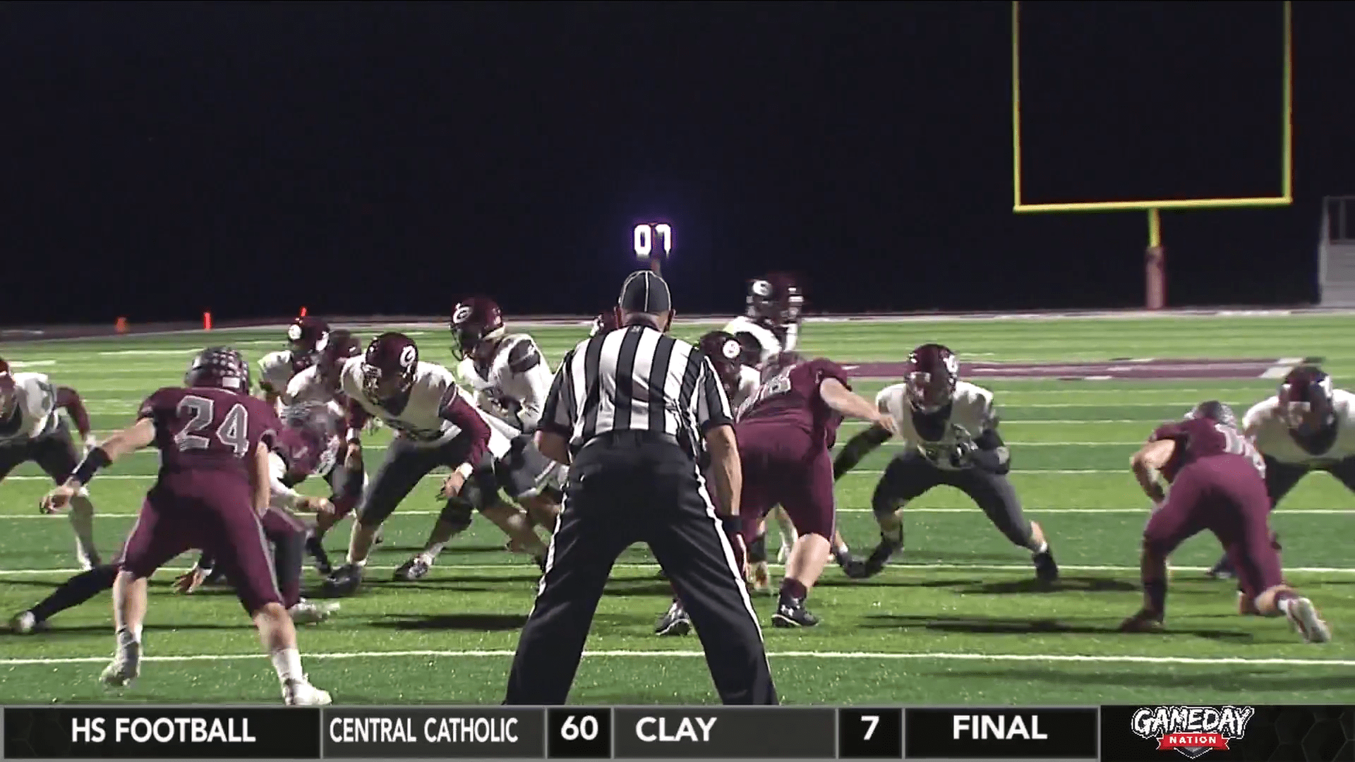 Rossford Tops Genoa 28-7