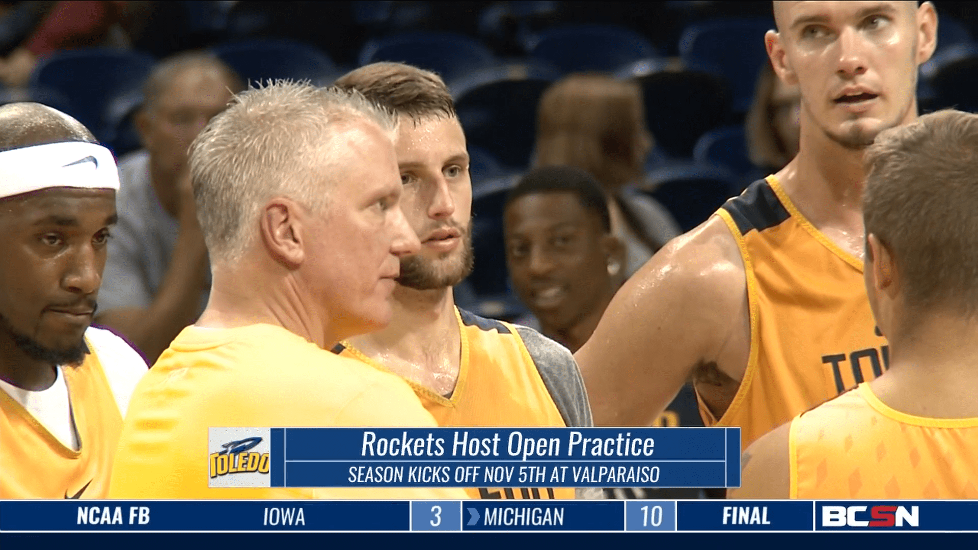 Toledo Rockets Basketball Holds Open Practice