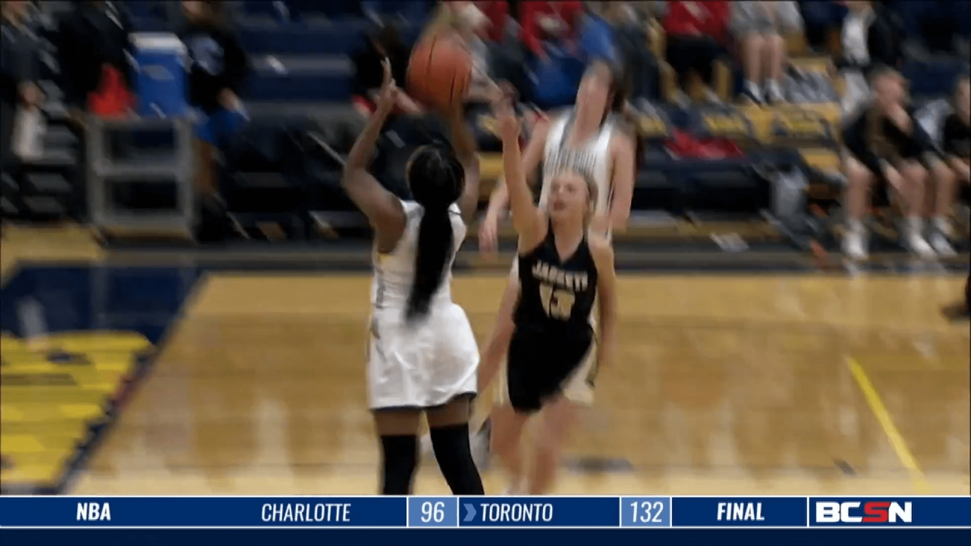 Notre Dame Tops Perrysburg in Scrimmage