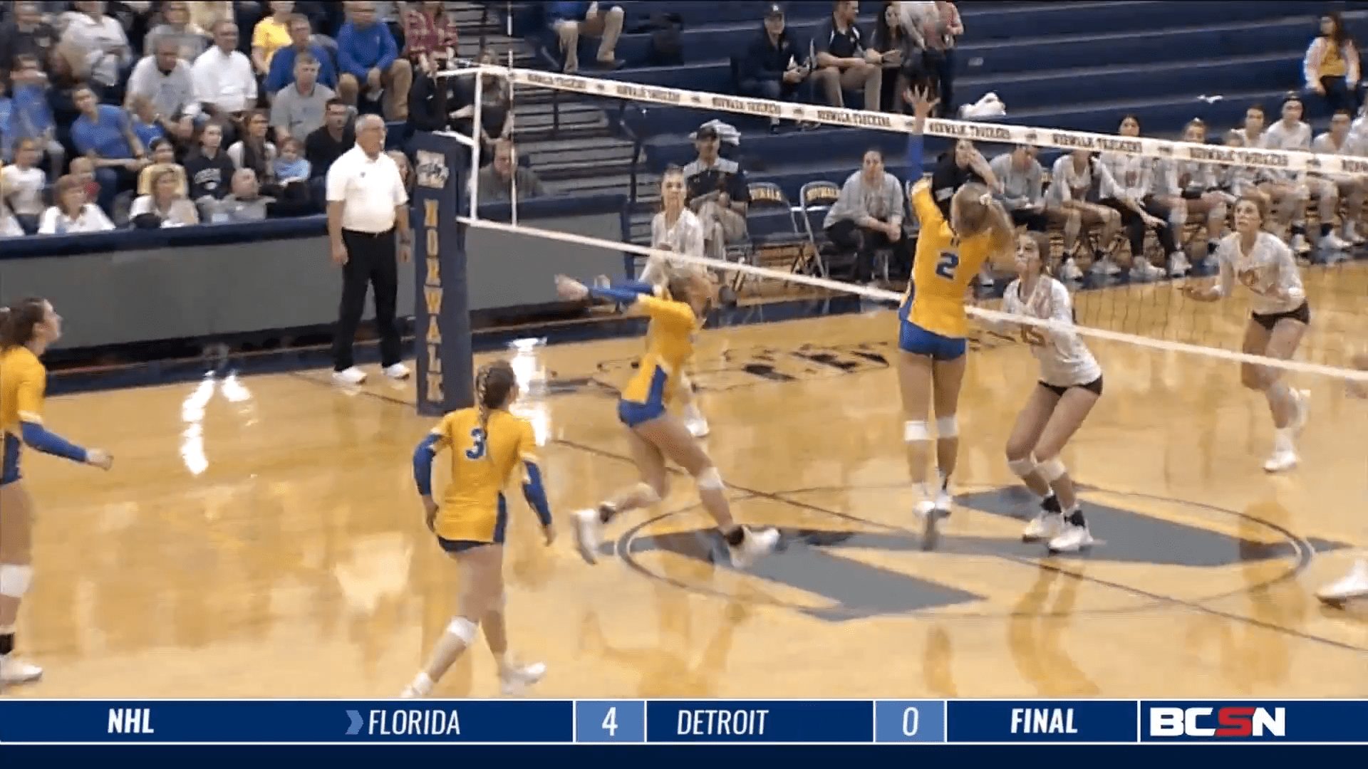 St. Ursula Volleyball Wins Set, Loses Match to #1 Team in Nation