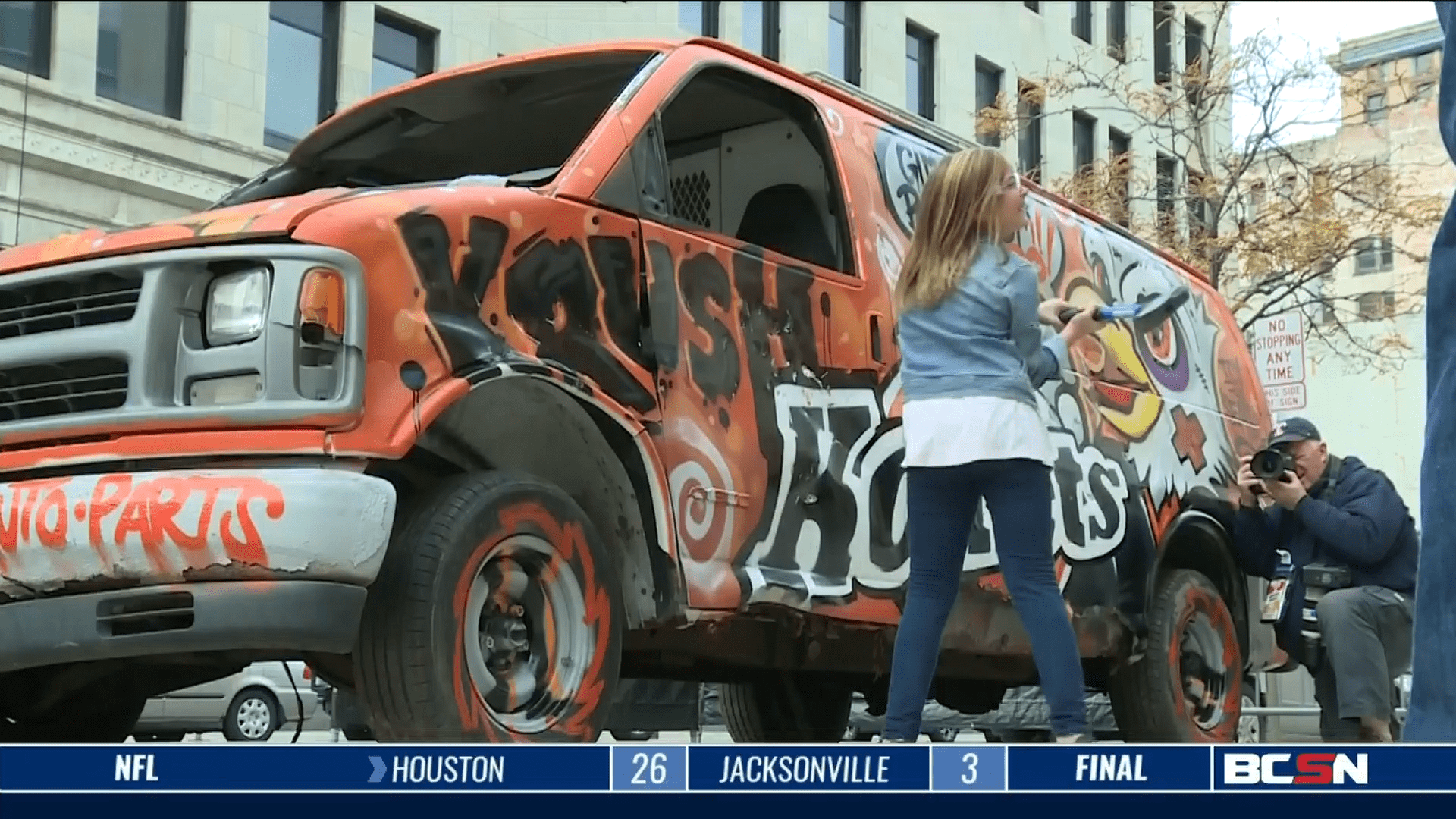 Krush the Car for a Good Cause Before Walleye Game