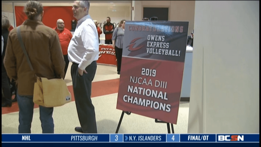 Express Celebrate Back-to-Back Titles