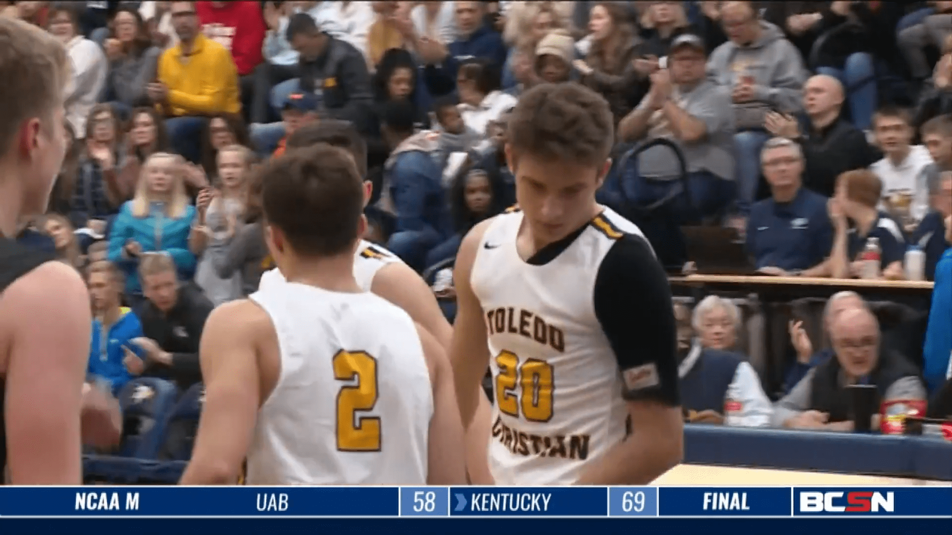 Toledo Christian Boys Start Season with a Win