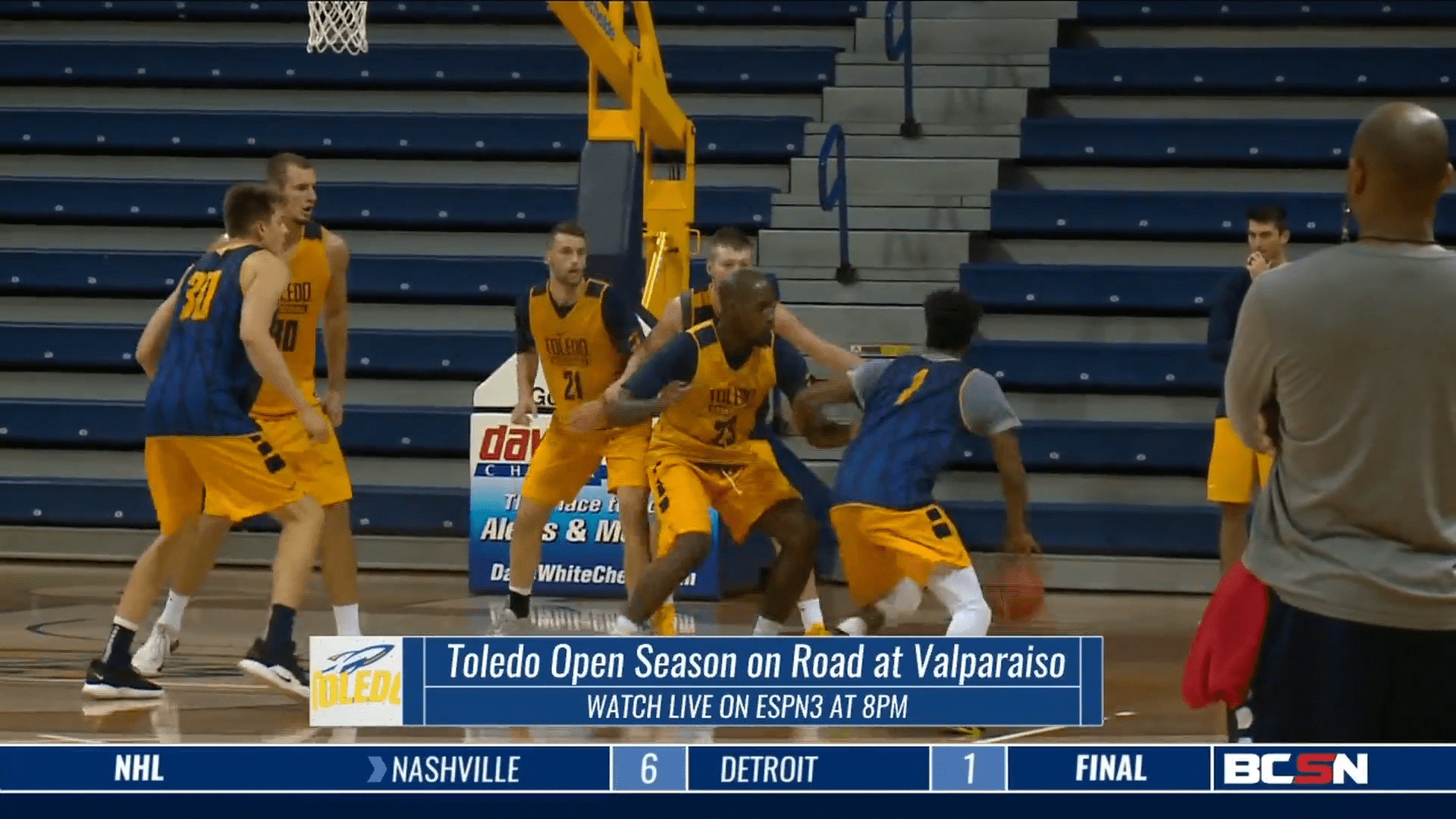 Toledo Men Open Season on the Road