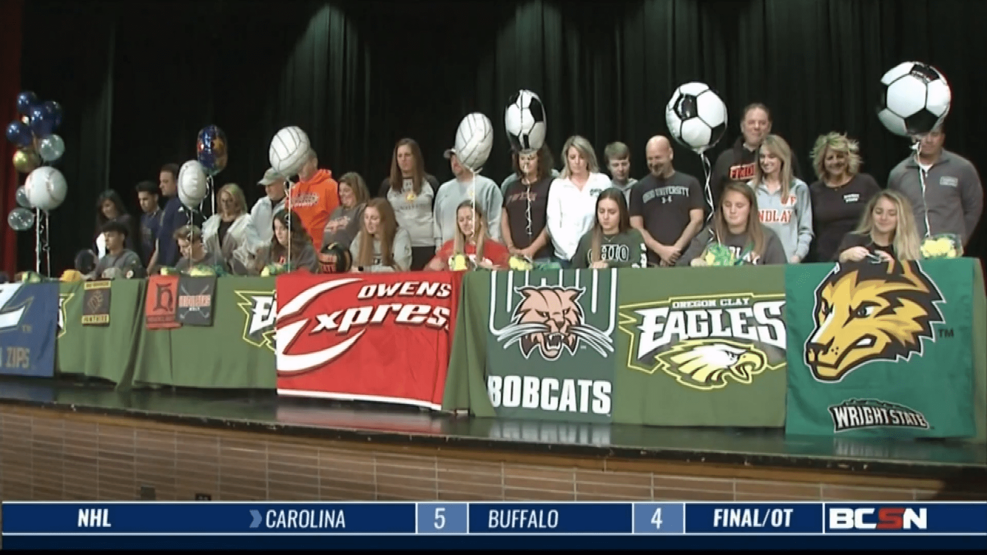 Eight Eagles Sign Letters of Intent
