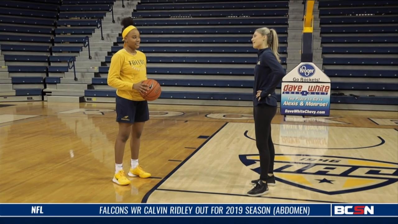 Part Two of Dannie Rogers Shooting Hoops with Soleil Barnes