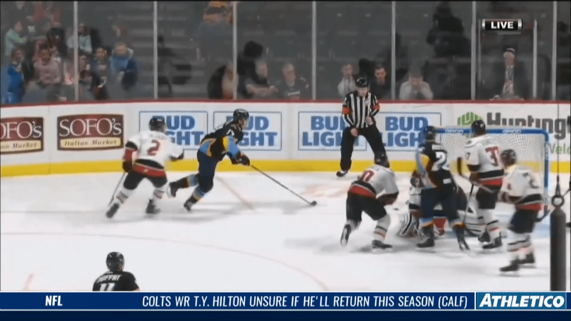 Thunder Rolls in Toledo Against The Walleye