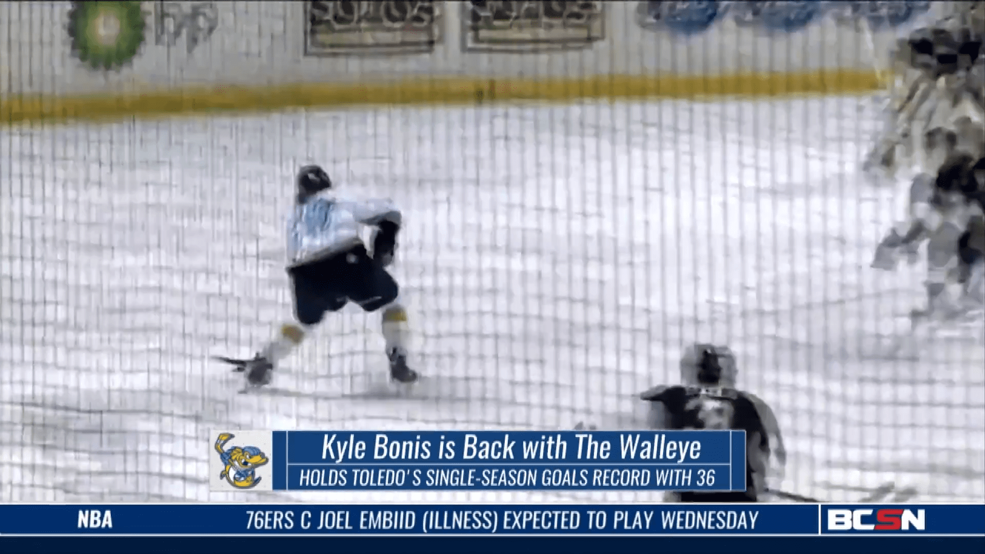Bonis is Back with the Walleye