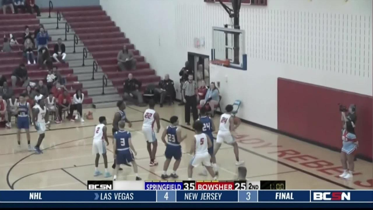 Springfield Boys Basketball Earns Road Win vs Bowsher